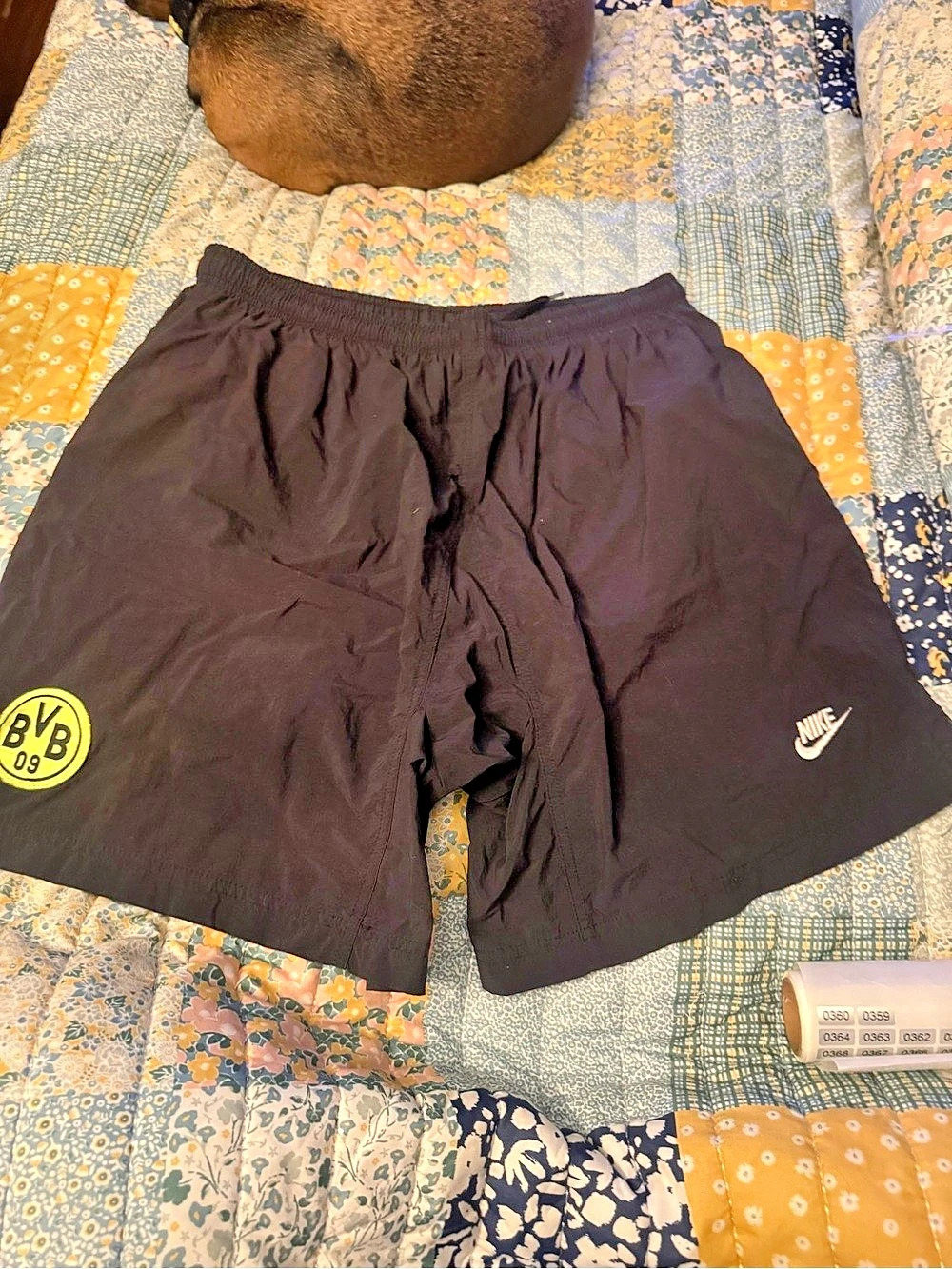 Nike Vintage Nike Borussia Dortmund BVB 09 Premier Football Shorts Vintage
